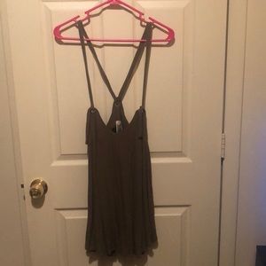Free People overall style skater dress